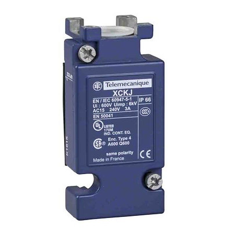 Telemecanique Sensors ZCKJ Series Roller Lever Limit Switch, SPDT, IP66, Metal Housing, 240V ac, 3A