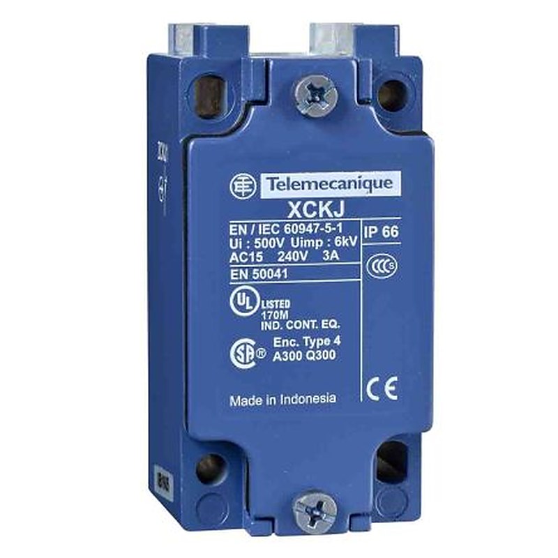 Telemecanique Sensors ZCKJ Series Limit Switch, 2P, IP66, Metal Housing, 240V ac, 3A