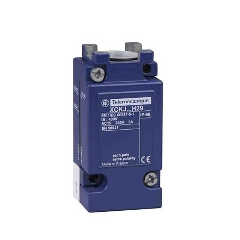 Telemecanique Sensors ZCKJ Series Roller Lever Limit Switch, 2 CO, IP66, Metal Housing, 240V ac, 3A