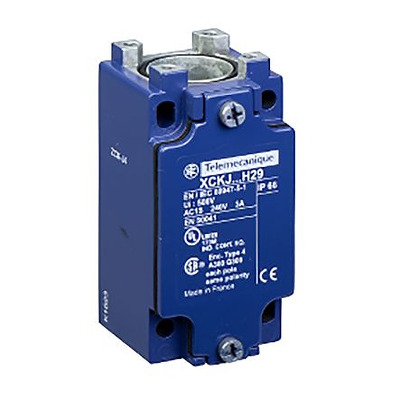 Telemecanique Sensors ZCKJ Series Rotary Head Limit Switch, 2P, IP66, Metal Housing, 240V ac, 3A