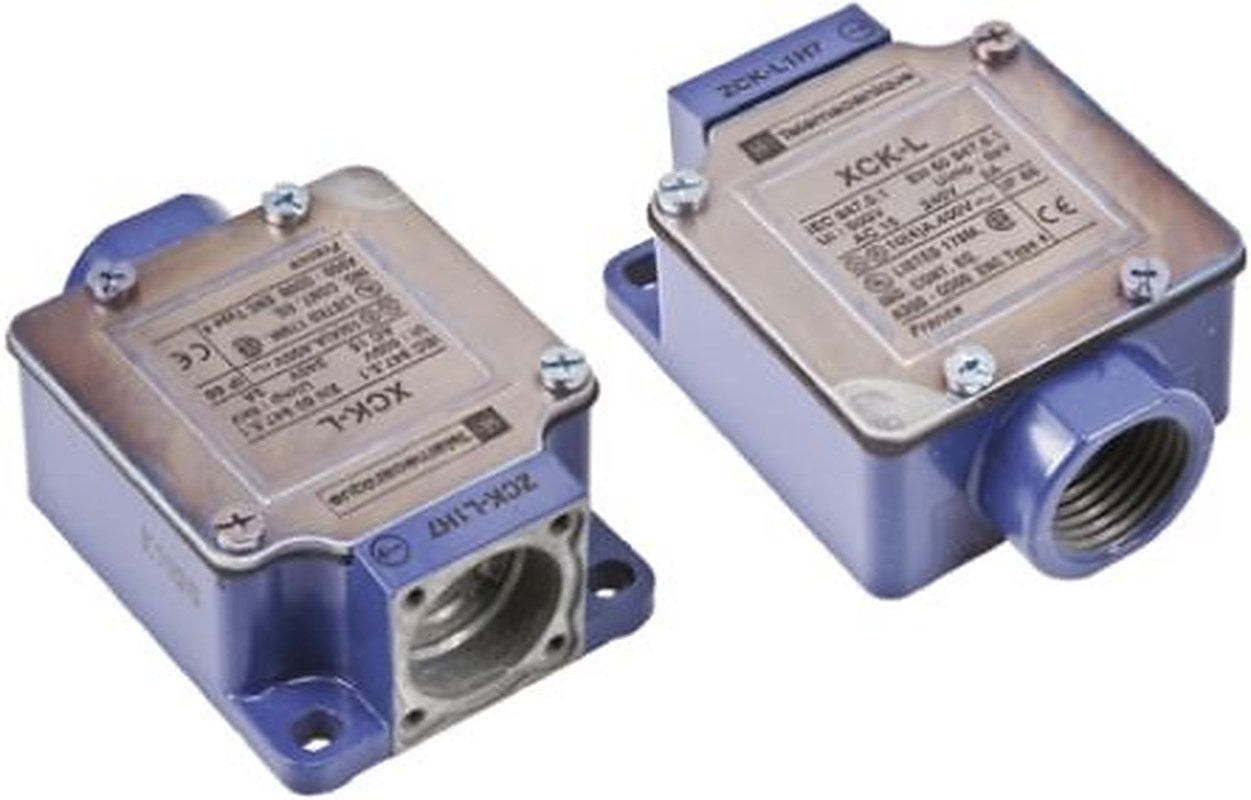 Telemecanique Sensors ZCKL Series Roller Lever Limit Switch, SPDT, IP65, Metal Housing, 240V ac, 3A