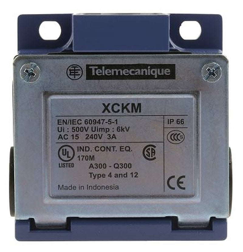 Telemecanique Sensors ZCKM Series Limit Switch, 1 NO/1 NC, IP66, Zinc Alloy Housing, 240V ac, 3A