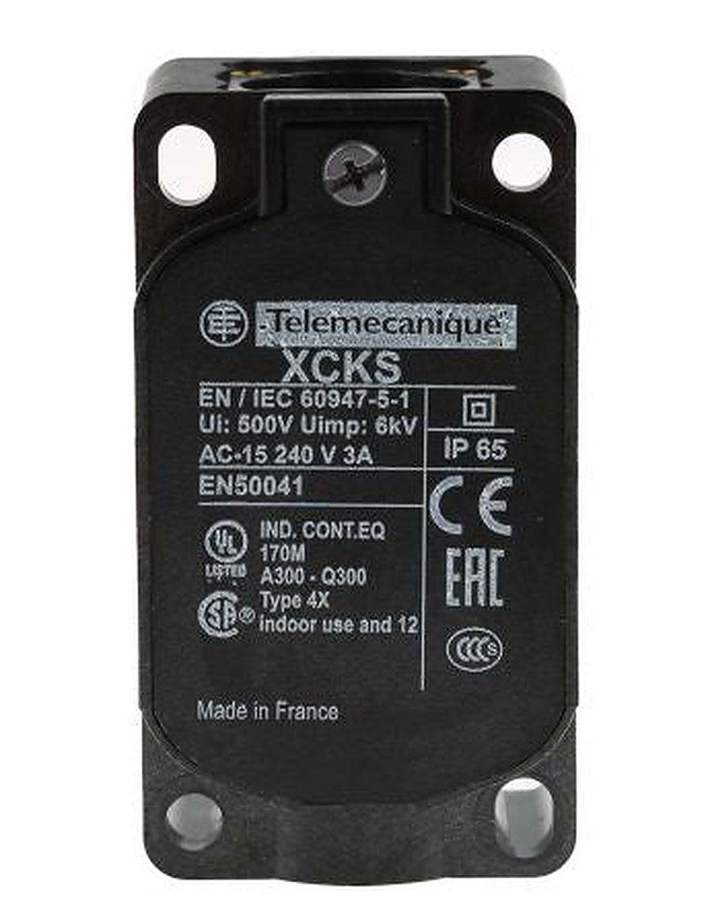 Telemecanique Sensors ZCKS Series Rotary Head Limit Switch, 2P, IP65, Plastic Housing, 240V ac, 3A