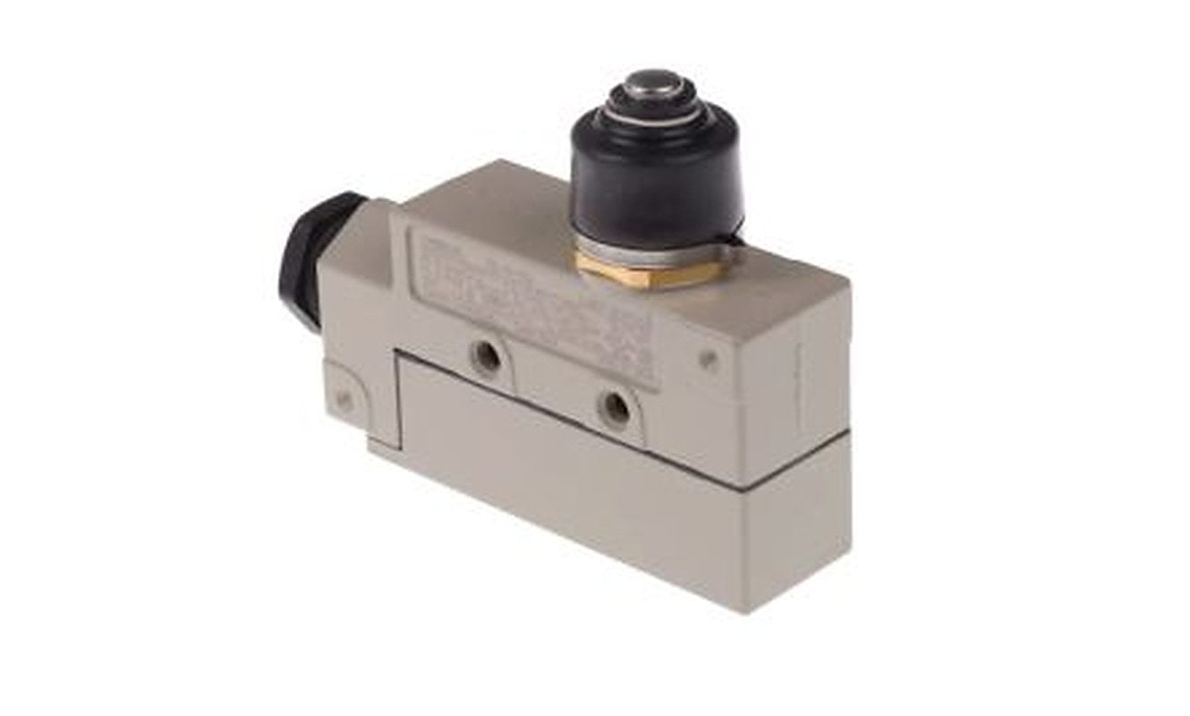 Omron ZE Series Sealed plunger Limit Switch, SPDT, IP67, 250V ac, 30A