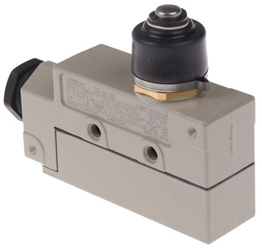 Omron ZE Series Plunger Limit Switch, SPDT, IP65, 480V ac, 15A