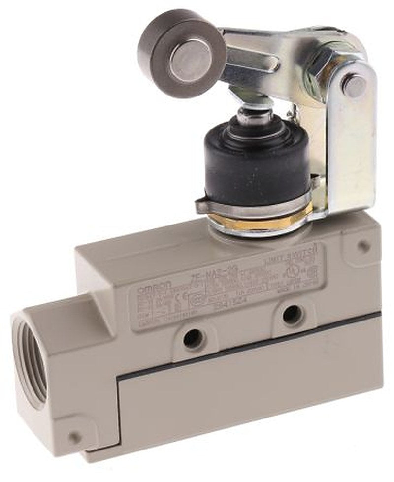 Omron ZE Series Roller Lever Limit Switch, SPDT, IP65, 480V ac, 15A
