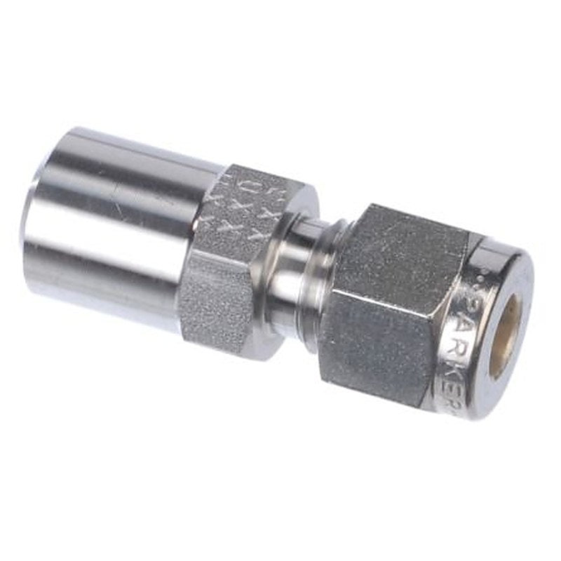 Parker Stainless Steel Pipe Fitting Connector 3/8 in 12 mm