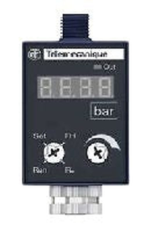 Telemecanique Sensors ZMLPppp Series Pressure Sensor, PNP NO/NC, Analogue, 4 to 20 mA Output -14.5 bar 6000 bar
