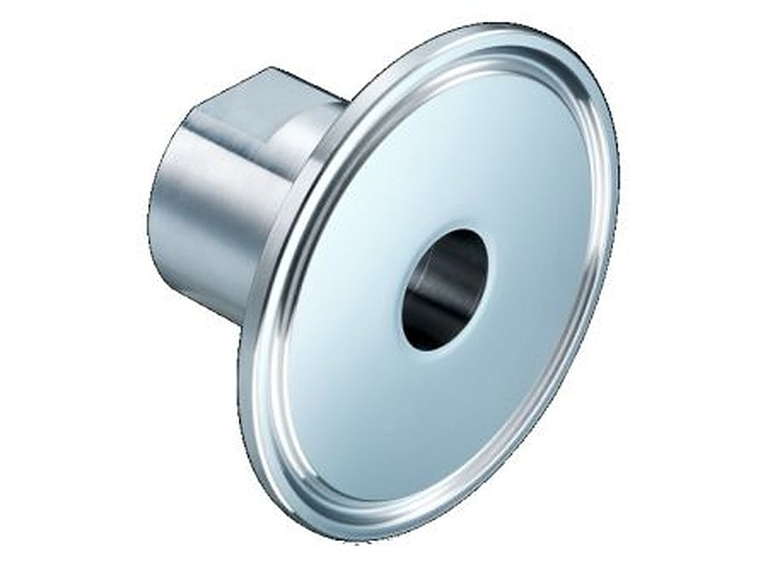 Baumer, ZPH3 Series Tri-Clamp 2 Universal Adapter Fitting for Use with Level Sensor, EHEDG, 3-A, FDA Standard
