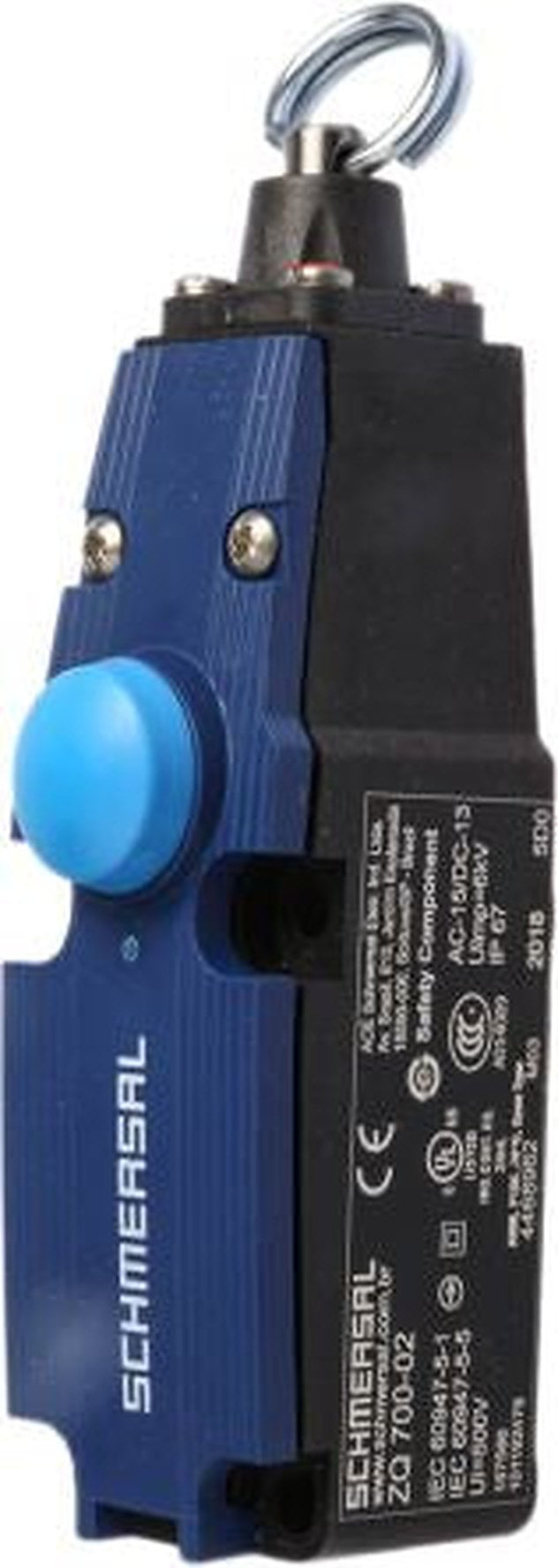 Schmersal ZQ700 Cable Switch 160 mm, Straight, 2 NC