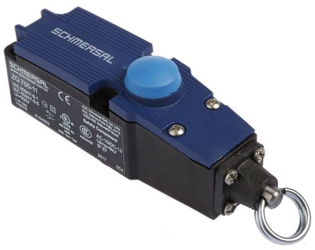 Schmersal ZQ700 Rope Pull Switch 160 mm, Straight, 1 NO/1 NC