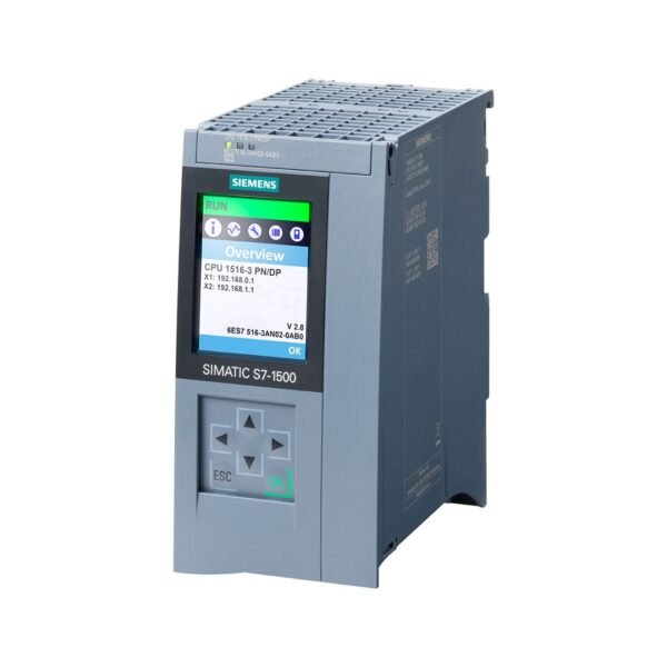 Siemens 6es7516-3an02-0ab0 S7-1500 CPU 1516-3 PN/DP